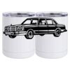 10 oz. White Stainless Steel Short Tumbler Thumbnail