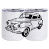10 oz. White Stainless Steel Short Tumbler Thumbnail