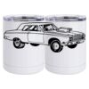 10 oz. White Stainless Steel Short Tumbler Thumbnail