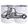 10 oz. White Stainless Steel Short Tumbler Thumbnail