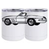 10 oz. White Stainless Steel Short Tumbler Thumbnail