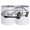 10 oz. White Stainless Steel Short Tumbler Thumbnail