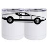 10 oz. White Stainless Steel Short Tumbler Thumbnail