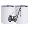 10 oz. White Stainless Steel Short Tumbler Thumbnail