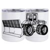 10 oz. White Stainless Steel Short Tumbler Thumbnail