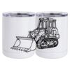 10 oz. White Stainless Steel Short Tumbler Thumbnail