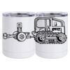 10 oz. White Stainless Steel Short Tumbler Thumbnail