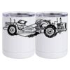 10 oz. White Stainless Steel Short Tumbler Thumbnail