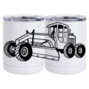 10 oz. White Stainless Steel Short Tumbler Thumbnail