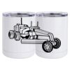 10 oz. White Stainless Steel Short Tumbler Thumbnail