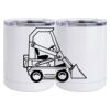10 oz. White Stainless Steel Short Tumbler Thumbnail