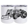 10 oz. White Stainless Steel Short Tumbler Thumbnail