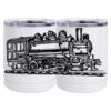 10 oz. White Stainless Steel Short Tumbler Thumbnail
