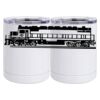 10 oz. White Stainless Steel Short Tumbler Thumbnail