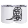 10 oz. White Stainless Steel Short Tumbler Thumbnail