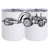 10 oz. White Stainless Steel Short Tumbler Thumbnail