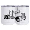 10 oz. White Stainless Steel Short Tumbler Thumbnail