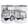 10 oz. White Stainless Steel Short Tumbler Thumbnail