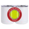10 oz. White Stainless Steel Short Tumbler Thumbnail