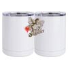 10 oz. White Stainless Steel Short Tumbler Thumbnail