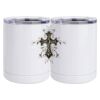 10 oz. White Stainless Steel Short Tumbler Thumbnail