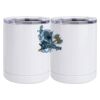 10 oz. White Stainless Steel Short Tumbler Thumbnail