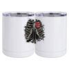 10 oz. White Stainless Steel Short Tumbler Thumbnail