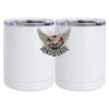 10 oz. White Stainless Steel Short Tumbler Thumbnail