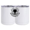 10 oz. White Stainless Steel Short Tumbler Thumbnail