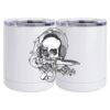 10 oz. White Stainless Steel Short Tumbler Thumbnail
