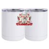 10 oz. White Stainless Steel Short Tumbler Thumbnail