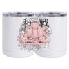 10 oz. White Stainless Steel Short Tumbler Thumbnail