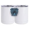10 oz. White Stainless Steel Short Tumbler Thumbnail