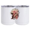 10 oz. White Stainless Steel Short Tumbler Thumbnail