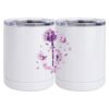 10 oz. White Stainless Steel Short Tumbler Thumbnail