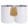 10 oz. White Stainless Steel Short Tumbler Thumbnail
