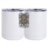 10 oz. White Stainless Steel Short Tumbler Thumbnail