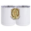 10 oz. White Stainless Steel Short Tumbler Thumbnail