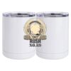 10 oz. White Stainless Steel Short Tumbler Thumbnail