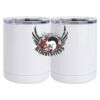 10 oz. White Stainless Steel Short Tumbler Thumbnail