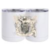 10 oz. White Stainless Steel Short Tumbler Thumbnail
