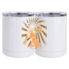 10 oz. White Stainless Steel Short Tumbler Thumbnail