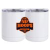10 oz. White Stainless Steel Short Tumbler Thumbnail