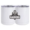 10 oz. White Stainless Steel Short Tumbler Thumbnail