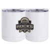 10 oz. White Stainless Steel Short Tumbler Thumbnail