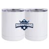 10 oz. White Stainless Steel Short Tumbler Thumbnail