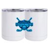 10 oz. White Stainless Steel Short Tumbler Thumbnail