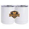 10 oz. White Stainless Steel Short Tumbler Thumbnail