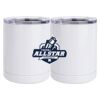 10 oz. White Stainless Steel Short Tumbler Thumbnail