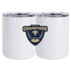 10 oz. White Stainless Steel Short Tumbler Thumbnail